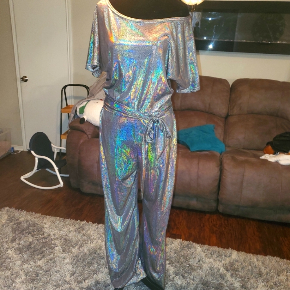 Opaque colored jumpsuit